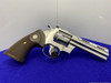 Colt Python .357 Mag 4.25" *FANTASTIC BRIGHT STAINLESS* 100% Flawless Snake
