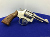 Smith Wesson 10-5 .38 S&W Spl Nickel 4" *PINNED & TAPERED BARREL MODEL*
