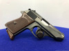 1965 Walther PPK 9mm Blue 3 1/4" *SCARCE 9MM KURTZ (.380) CARTRIDGE*
