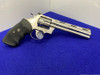 Colt Python .357 Mag 6" *FANTASTIC BRIGHT STAINLESS* 100% Flawless Snake