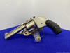 Iver Johnson 2nd Model Safety Automatic Hammerless .32 *ORIGINAL NICKEL*
