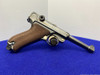 DWM Luger 9mm Blue 4" *AWESOME COMMERCIAL MODEL SEMI-AUTO PISTOL*