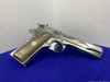 Colt Government 9mm Luger 5" *ABSOLUTELY ASTONISHING BRIGHT STAINLESS*

