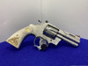 Colt Python .357 Mag Stainless 3" *GORGEOUSLY FACTORY ENGRAVED* Amazing!!
