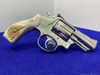 1989 Smith Wesson 66-3 .357 Mag 2.5" *BREATHTAKING BRIGHT STAINLESS FINISH*
