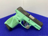 Taurus G2C 9mm Para Blue Black 3.25" *AWESOME CYAN COLORED FRAME*