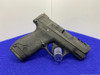Smith Wesson PC M&P 9 Shield 9mm *PORTED BLACK ARMORNITE FINISHED SLIDE*
