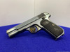 1915 Colt 1908 .380ACP Blue 3 3/4" *UNIQUE STAMPED F.K.O.MOYNAN.R.E PISTOL*