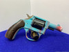 Iver Johnson Cadet 55-SA .38 SW Red/Blue 2 1/2" *AWESOME 5-SHOT REVOLVER*