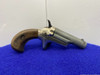 Colt Derringer .22 Short Blue/Nickel 2.5" *VINTAGE SINGLE SHOT PISTOL*
