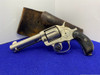 1900 Colt M1878 DA .45LC Nickel 4.75" *HISTORIC LATE PRODUCTION EXAMPLE*