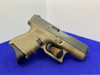 2013 Glock 26 9mm Para Black/FDE 3.42" *TRU-DOT TRITIUM NIGHT SIGHTS*