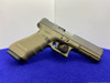 2014 Glock 17 Gen 4 9mm Blk 4 1/2" *EYE CATCHING OD GREEN FRAME* Awesome 