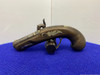 Henry Derringer/Lullman Vienna Derringer & Sneak Pistol *CIVIL WAR ANTIQUE*