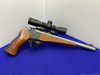 Thompson Center Contender .22LR Match Grd 12.5" *MOUNTED SNIPER SCOPE*