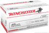 Case of 500 Winchester USA .45 Auto FMJ 500 Rds *FANTASTIC USA-MADE AMMO*