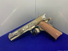 Colt Government Series 80 .45 ACP *SKULL AND SKELETON ENGRAVED 1911*