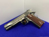 Springfield Armory 1911-A1 .45ACP Blue 5" *AMAZING SCROLL ENGRAVED SLIDE*