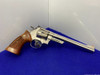 Smith Wesson Model 57 .41 Mag Nickel 8 3/8" *SOUGHT-AFTER S&W REVOLVER*