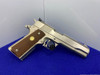 1982 Colt Gold Cup National Match -EXTREMELY RARE E-NICKEL-Colt Custom Shop