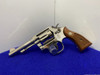 1981 Smith Wesson 10-7 .38 S&W Spl Nickel *AWESOME MILITARY & POLICE MODEL*