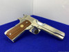 Colt Government 9mm Nickel 5" -RARE & DESIRABLE SERIES 70 MODEL-