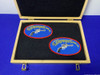 Two Magna-Port Pistol/Revolver Cases *PADDED BLACK FELT INTERIOR*