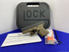 Glock 26 Gen4 9mm Black 3.43" *EYE CATCHING OD GREEN POLYMER FRAME*