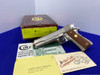 Colt Government 38 Super *HOLY GRAIL* -ELECTROLESS NICKEL- New Old Stock