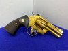2022 Colt Python .357 Mag 3" *BEAUTIFUL GOLD PLATED SNAKE SERIES REVOLVER*