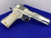 1995 Colt Government .45 ACP BSS 5" *BREATHTAKING BRIGHT STAINLESS*