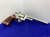 1980 Smith Wesson 57 (No-Dash) .41 Mag 8 3/8" *DESIRABLE NICKEL FINISH*