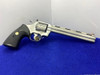 1989 Colt Python .357 Magnum Stainless 8" *RARE 8" SNAKE SERIES REVOLVER*
