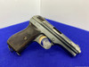 1937 CZ Model 24 .380 ACP Blue 3 1/2" *EXCELLENT SEMI-AUTOMATIC PISTOL*