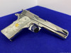 Colt 1911 Classic Government .38 Super 5" *BREATHTAKING BRIGHT STAINLESS*