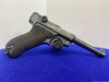 1940 Mauser P.08 Luger 9mm Blue 4" *COLLECTIBLE WORLD WAR II ERA HANDGUN*