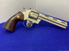 Vintage 1980 Colt Python .357 Mag Nickel 6" *CLASSIC SNAKE SERIES REVOLVER*