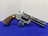 1979 Colt Python .357 Mag Blue 4" -BREATHTAKING SNAKE SERIES- Stunning Find
