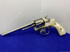 Smith Wesson .32 Hand Ejector Model of 1903 Nickel 6" *5TH CHANGE MODEL*