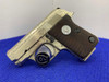 1971 Colt Automatic .25 ACP 2.25" Nickel *FULL COVERAGE MASTER ENGRAVED*