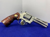-Vintage- 1988 Colt Python 4" -RARE FACTORY BRIGHT STAINLESS- Incredible!