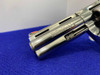 -Vintage- 1988 Colt Python 4" -RARE FACTORY BRIGHT STAINLESS- Incredible!