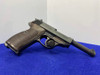 1944 Walther "ac" P.38 9mm Blue 4 7/8" *ICONIC WORLD WAR II GERMAN PISTOL*