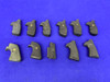 (11) Pachmayr Blk Rubber Revolver/Pistol Grips *FOR VARIOUS BRANDS/MODELS*