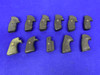 (11) Pachmayr Blk Rubber Revolver/Pistol Grips *FOR VARIOUS BRANDS/MODELS*