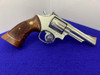 1991 Smith Wesson 66-3 .357 Mag 4" *BEAUTIFUL BRIGHT STAINLESS FINISH*