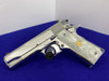 1990 Colt Combat Commander MKIV Series 80 .45 ACP *BRIGHT STAINLESS STEEL*