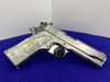 1990 Colt Combat Commander MKIV Series 80 .45 ACP *BRIGHT STAINLESS STEEL*
