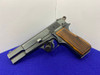 1970 Browning Hi-Power Blue 9mm 4.75" *DESIRABLE "T" PREFIX SERIAL NUMBER*