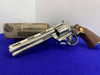 1981 Colt Python .357 Mag Nickel 6" -TIMELESS SNAKE REVOLVER- Amazing
FACTORY LABELED BOX